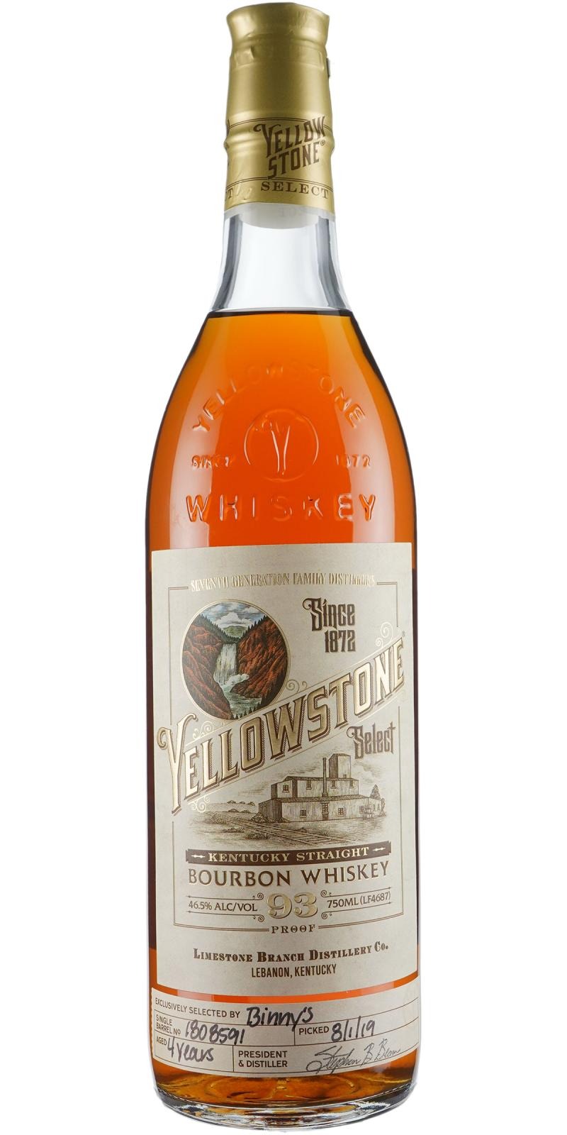 Yellowstone Select Bourbon