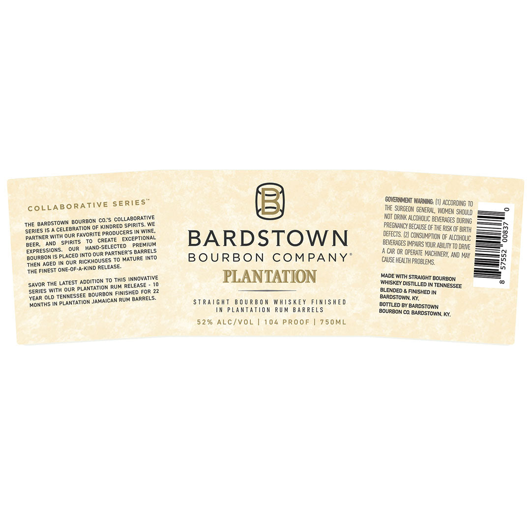 Bardstown Bourbon Company Plantation Rum Finish - Image 3