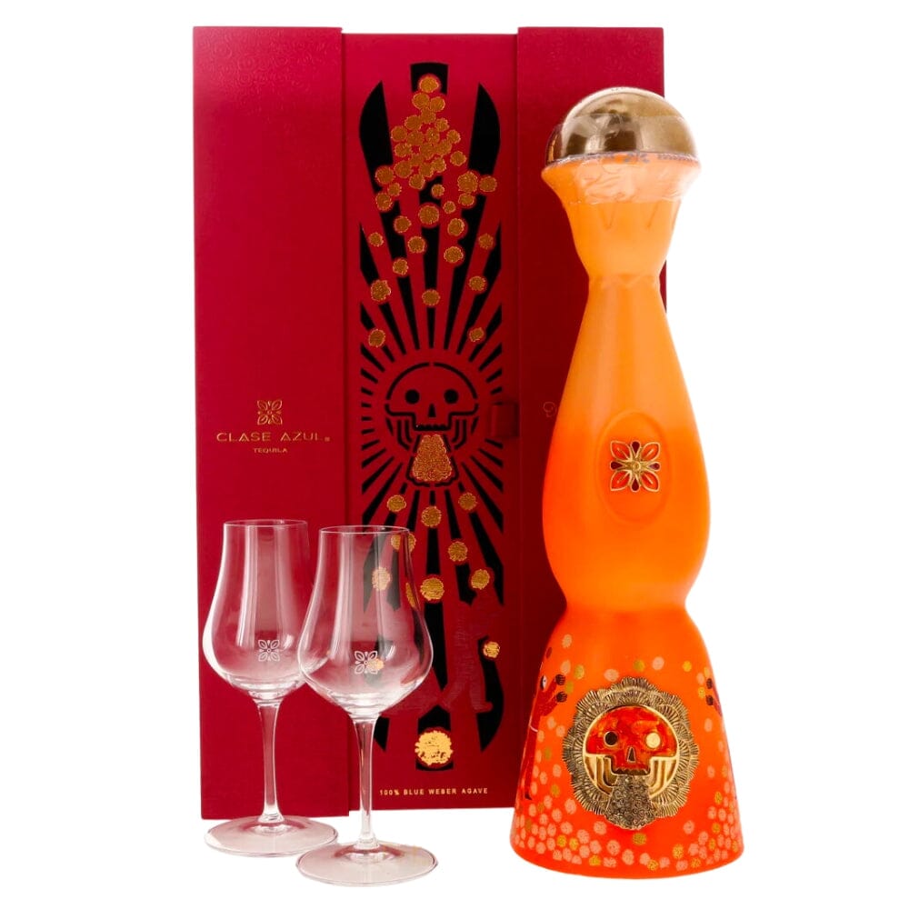 Clase Azul Dia De Muertos Edicion Limitada Aromas 2023 with Glasses Set