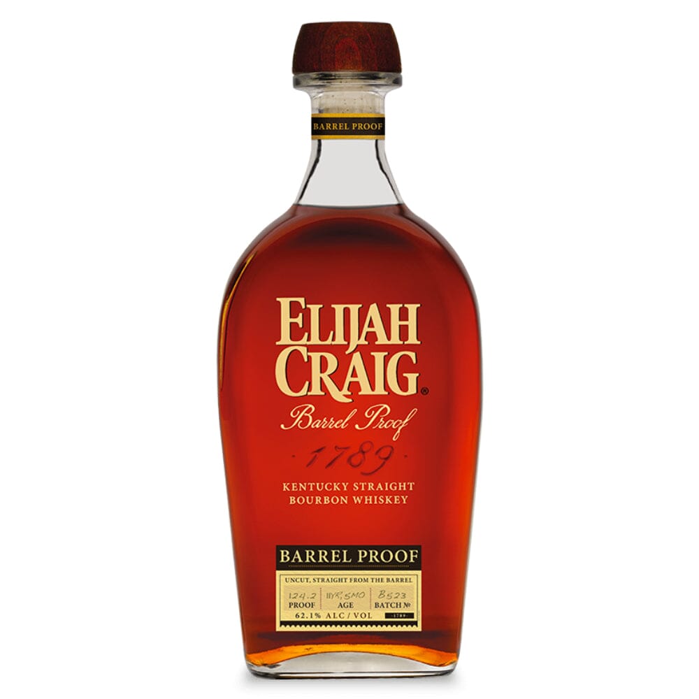 Elijah Craig Barrel Proof Batch B523 124.2 Proof
