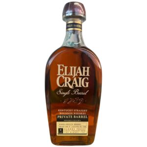 Elijah Craig Single Barrel Barrel Proof Selected by Sip Whiskey