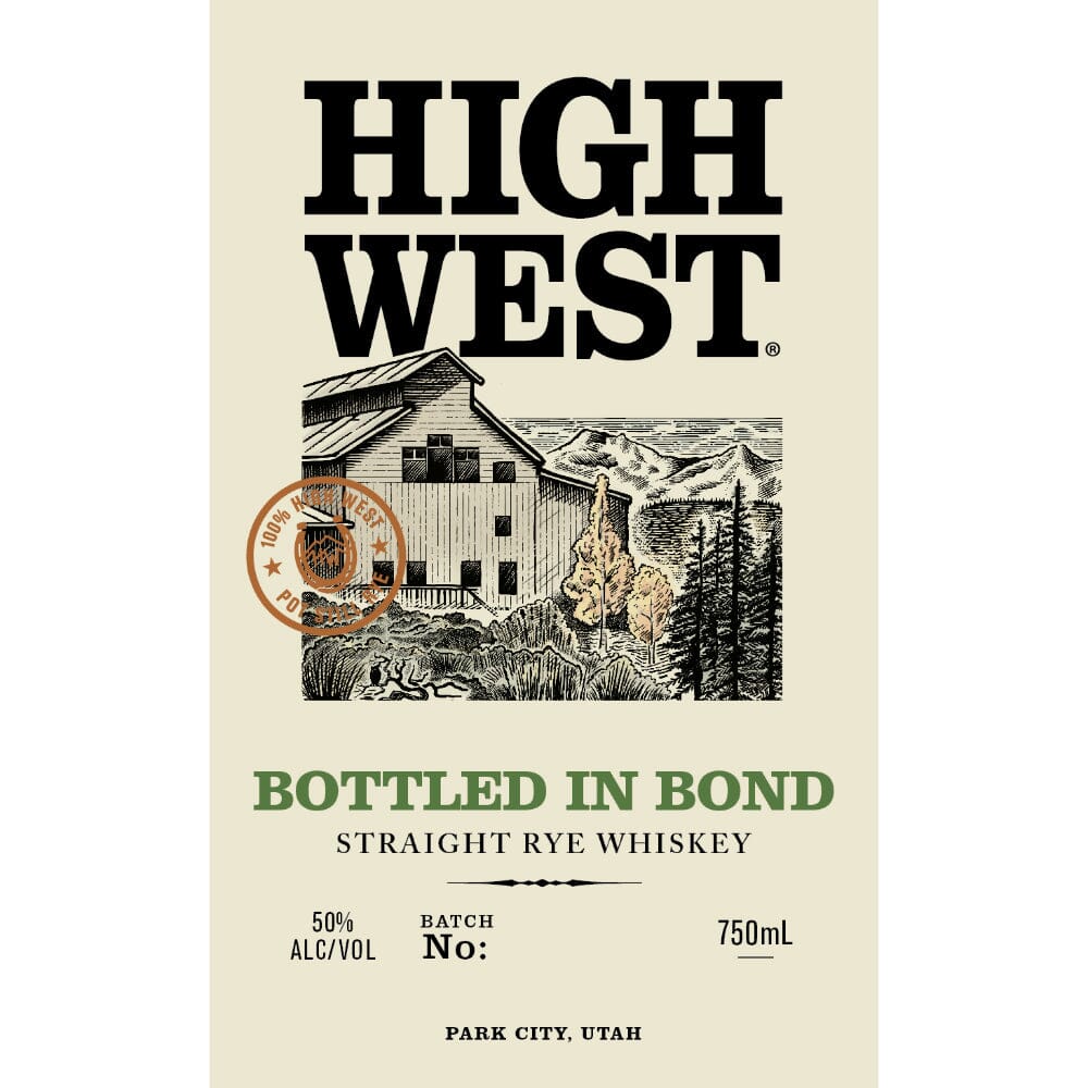 High West Bottled in Bond Straight Rye Whiskey - Image 3