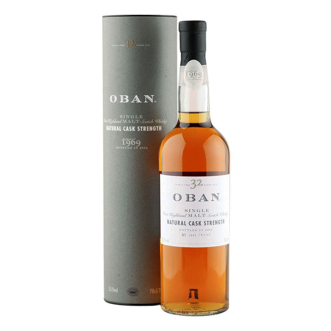 Oban 32 Year Old Distilled in 1969 Natural Cask Strength West Highland Single Malt Whisky