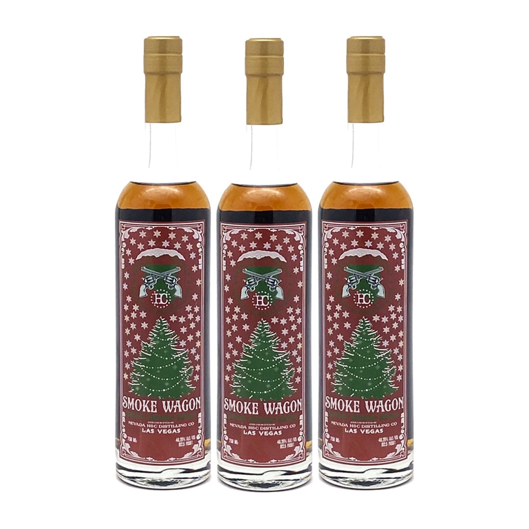 Smoke Wagon Straight Bourbon Christmas 2022 Limited Edition - Image 3