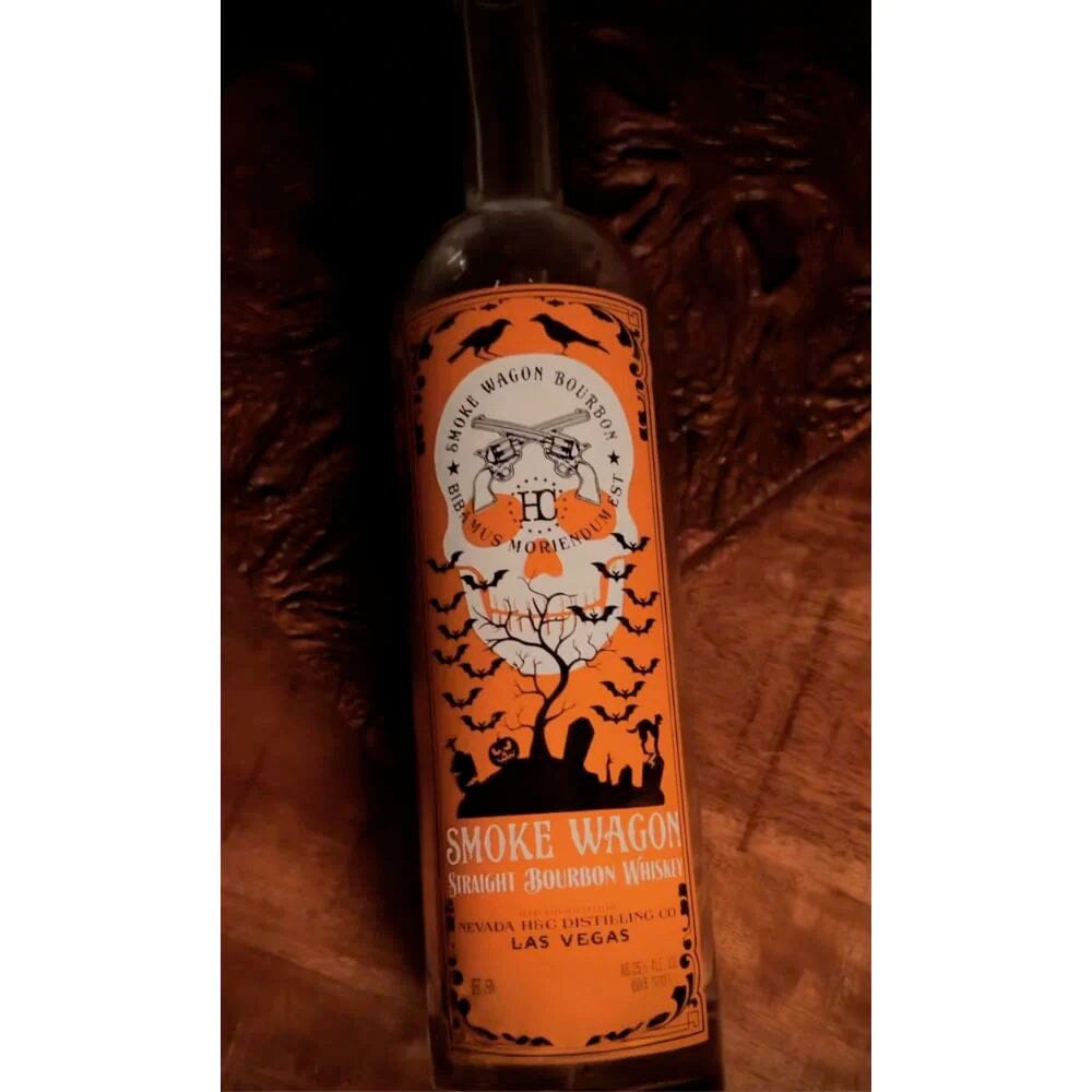 Smoke Wagon Straight Bourbon Glow In The Dark Halloween Edition 2023 - Image 2