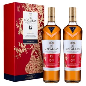 The Macallan 12 Year Old Double Cask 2019 Year of the Pig 2PK
