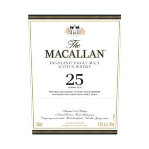 The Macallan 25 Year Old Sherry Oak 2019 Release