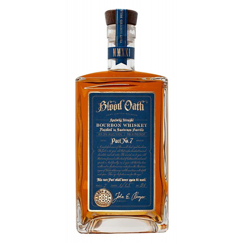 Blood Oath Pact No. 7 Kentucky Straight Bourbon Whiskey