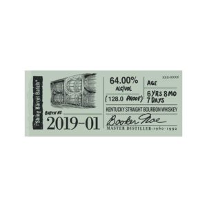 Booker's Bourbon 2019-02 “Shiny Barrel Batch”