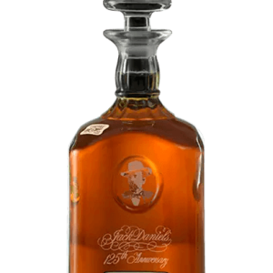 Jack Daniel's 125th Anniversary Signed Bottle By Jimmy Bedford