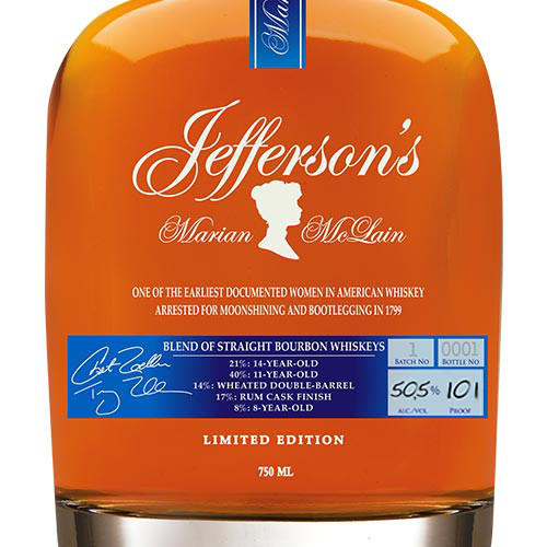 Jefferson's Marian McLain Blended Bourbon Whiskey - Image 3