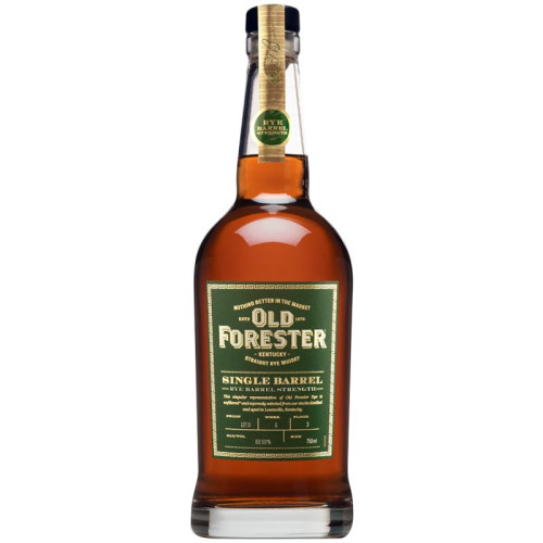 Old Forester Single Barrel Barrel Strength Rye Whiskey