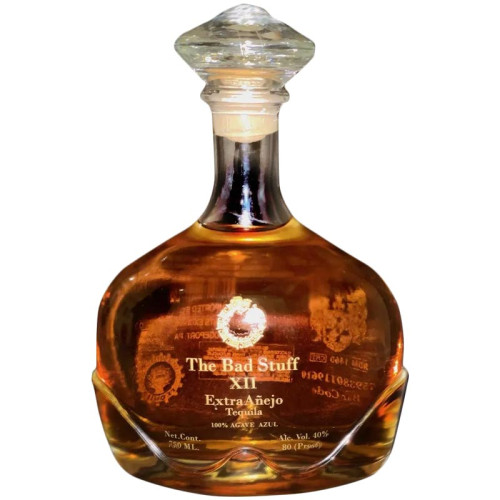 The Bad Stuff Doce Años Extra Añejo Tequila