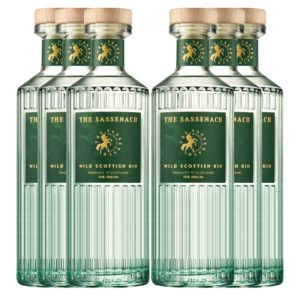 The Sassenach Wild Scottish Gin 6 Bottle Bundle