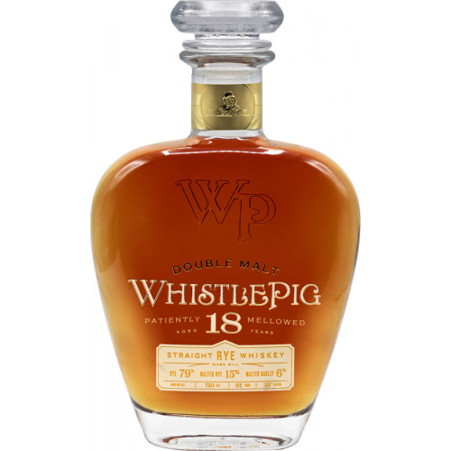 WhistlePig Double Malt 18 Year Old 3rd Edition Straight Rye Whiskey