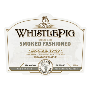 WhistlePig Smoked Fashioned Cocktail To-Go