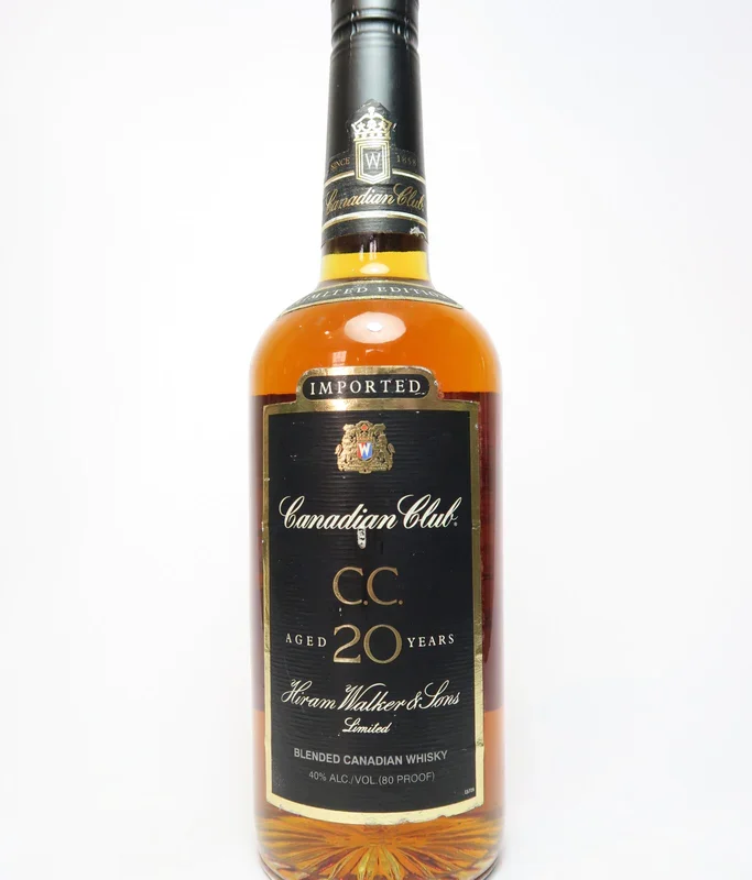 Canadian Club 20YO Limited Edition Blended Canadian Whisky - Bottled 1995 (40%, 75cl)
