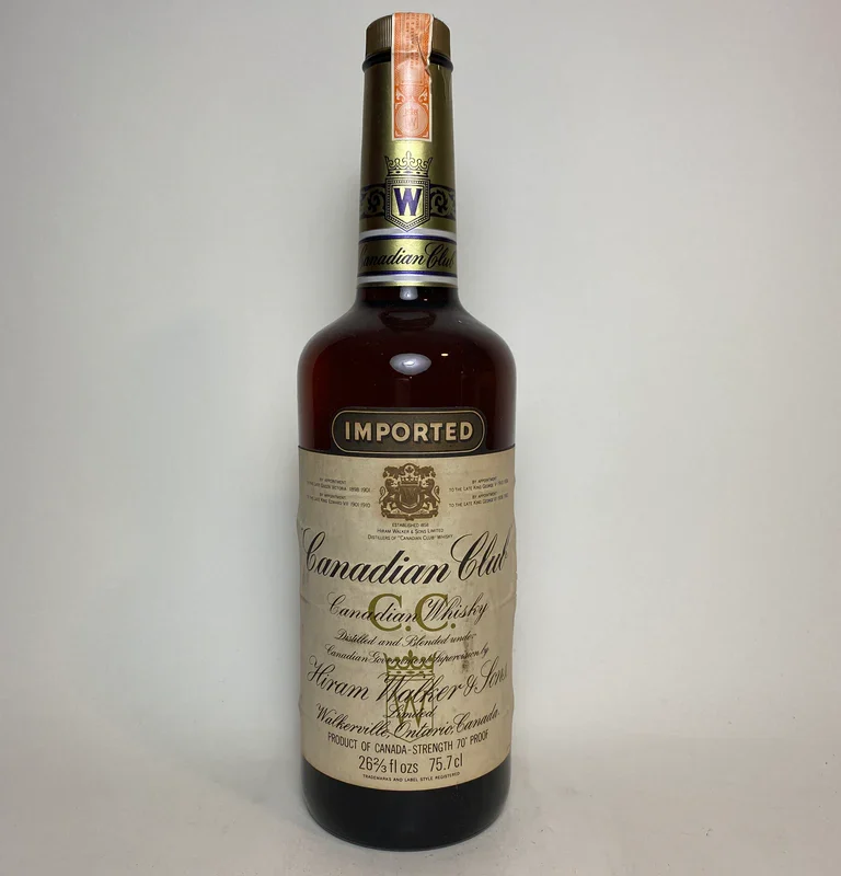 Canadian Club Blended Canadian Whisky - 1970s (40%, 75cl)