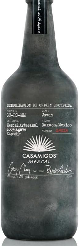 Casamigos Mezcal | 40% vol | 70cl | Artisanal Agave Spirit | Notes of Smoke & Black Pepper | Recommended for Cocktails & Alcohol Drinks | Made from Espadin Agave in Oaxaca | Mexico