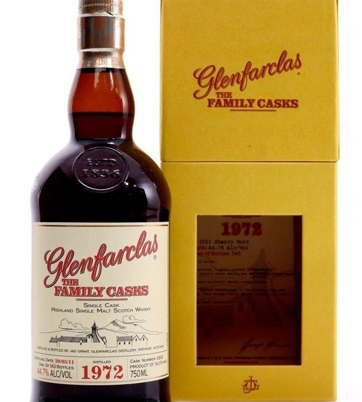 Glenfarclas 1972 Family Cask No. 3551 Single Malt Scotch Whisky
