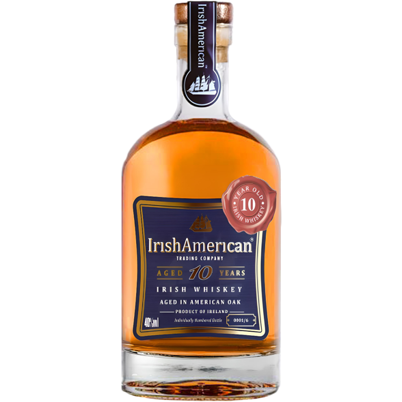 IrishAmerican 10 Year Old Irish Whiskey (700mL)