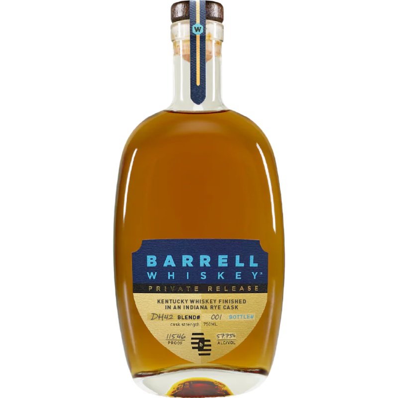 Barrell Whiskey Private Release Indiana Rye Cask DH42 Kentucky Whiskey