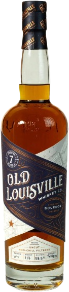 Old Louisville Whiskey Co Uncut 7 Year Old Wheated Bourbon Whiskey