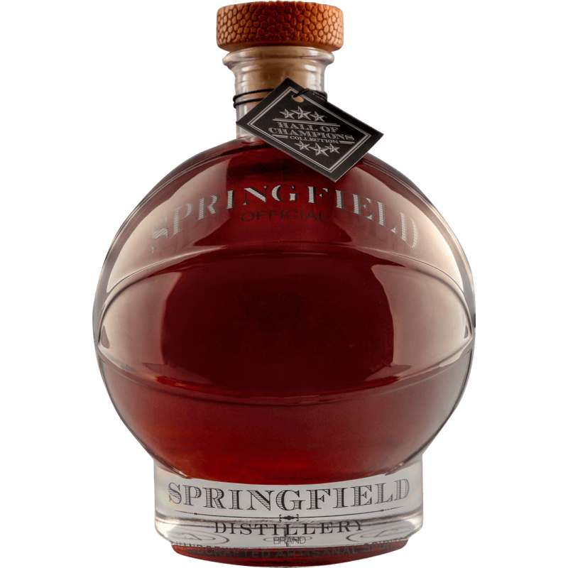 Springfield Distillery Bourbon Whiskey in a Basketball Decanter