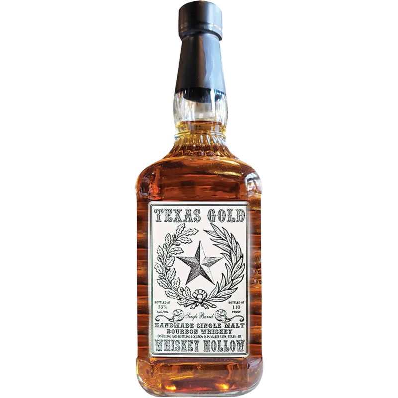 Whisky Hollow Distillery 'Texas Gold' Single Malt Bourbon Whiskey