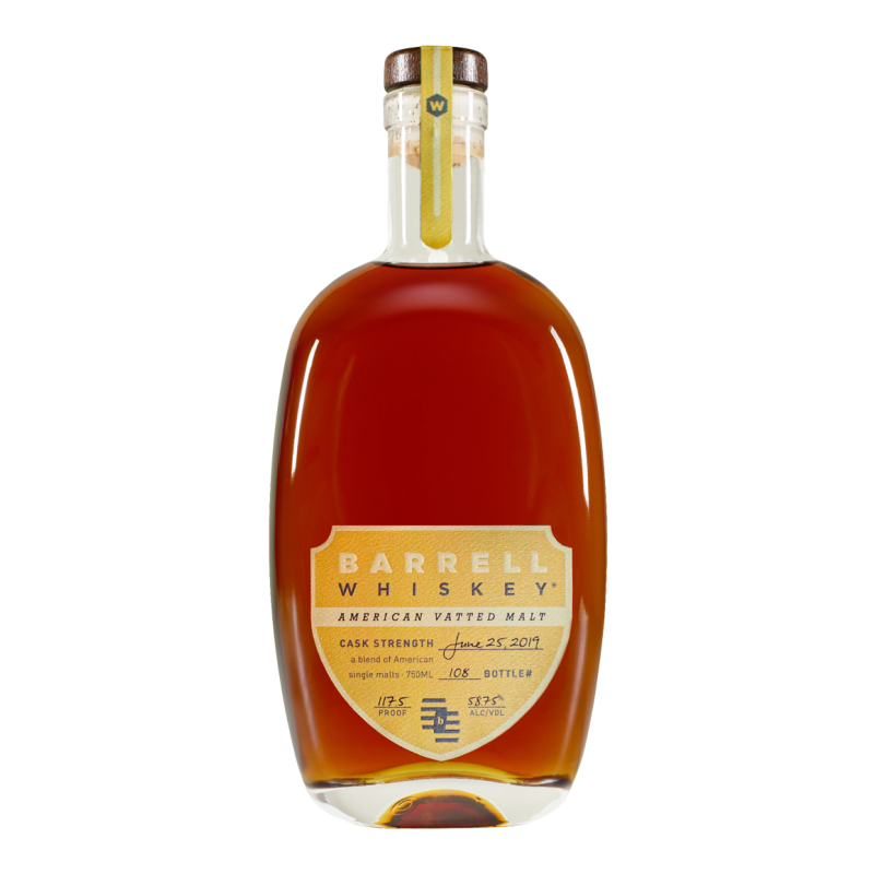 Barrel Whiskey American Vatted Malt Blended Whiskey