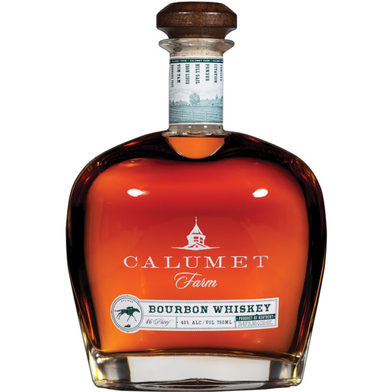 Calumet Farm Bourbon Whiskey Derby Glass Set