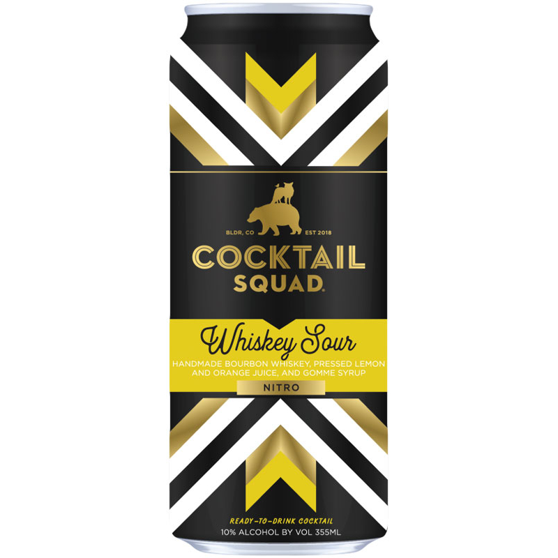 Cocktail Squad Whiskey Sour Nitro 4-Pack
