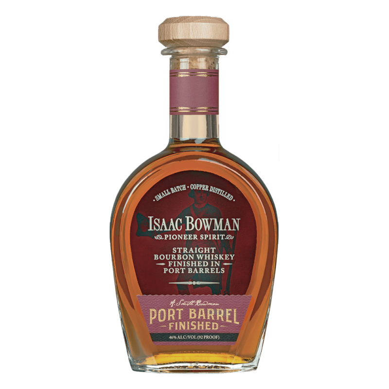 Isaac Bowman Port Barrel Finished Bourbon Straight Bourbon Whiskey