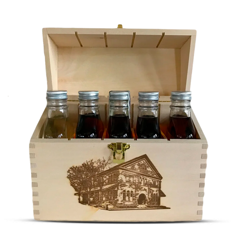Kings County Five Bottle Whiskey Gift Set